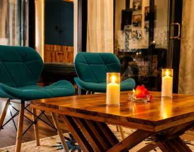 Luxury Studio Apartment with Bathtub & Balcony View | Premium Staycation Retreat