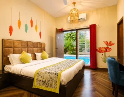 Azure Haven Villa | Luxury 2BHK Private Pool Villa with Bathtub & Lawn