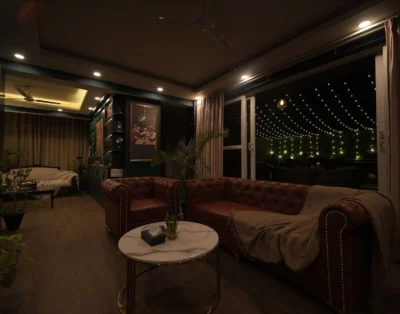 Luxury Urban Rooftop Stay with Private Terrace, BBQ & Premium Interiors