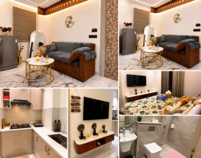Aurevia Luxe | Elegant 1BHK Luxury Apartment with Balcony & Modern Interiors